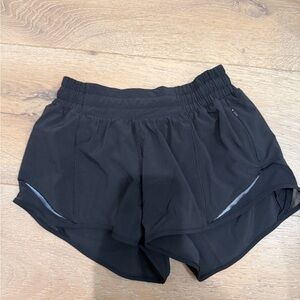 lululemon athletica Black Women's Running Shorts